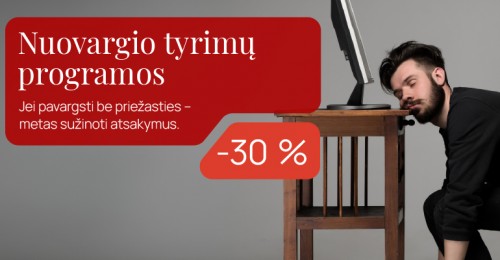 Nuovargio tyrimų programos